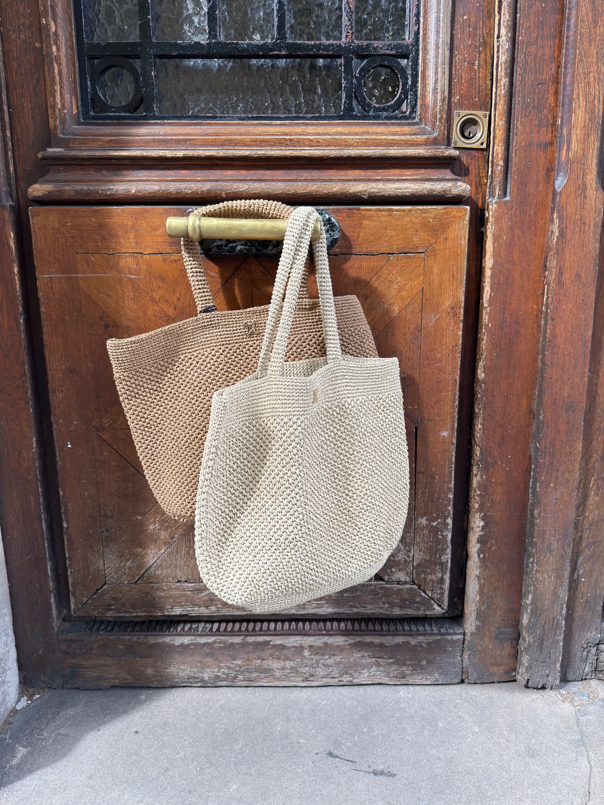 CABAS CAPRI - EFFET CROCHET